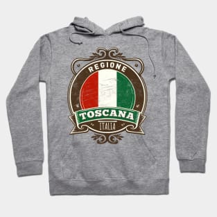 Region Toscana Italia - Original Retro Design Hoodie